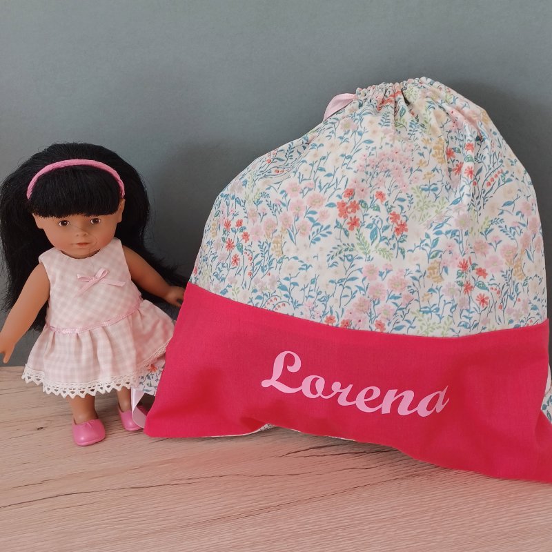 sac à dos personnalisé au prénom fille