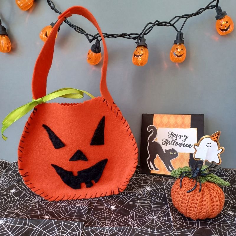 Atelier couture pour Halloween : créez un sac citrouille à la main !