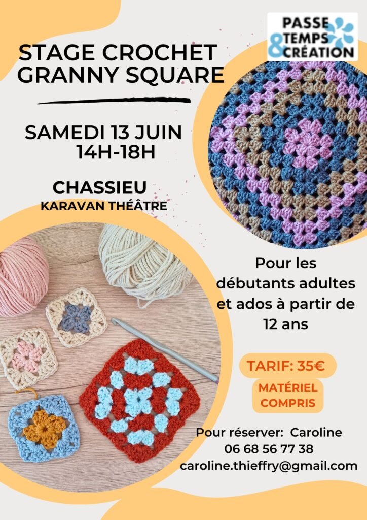 affiche granny squares
