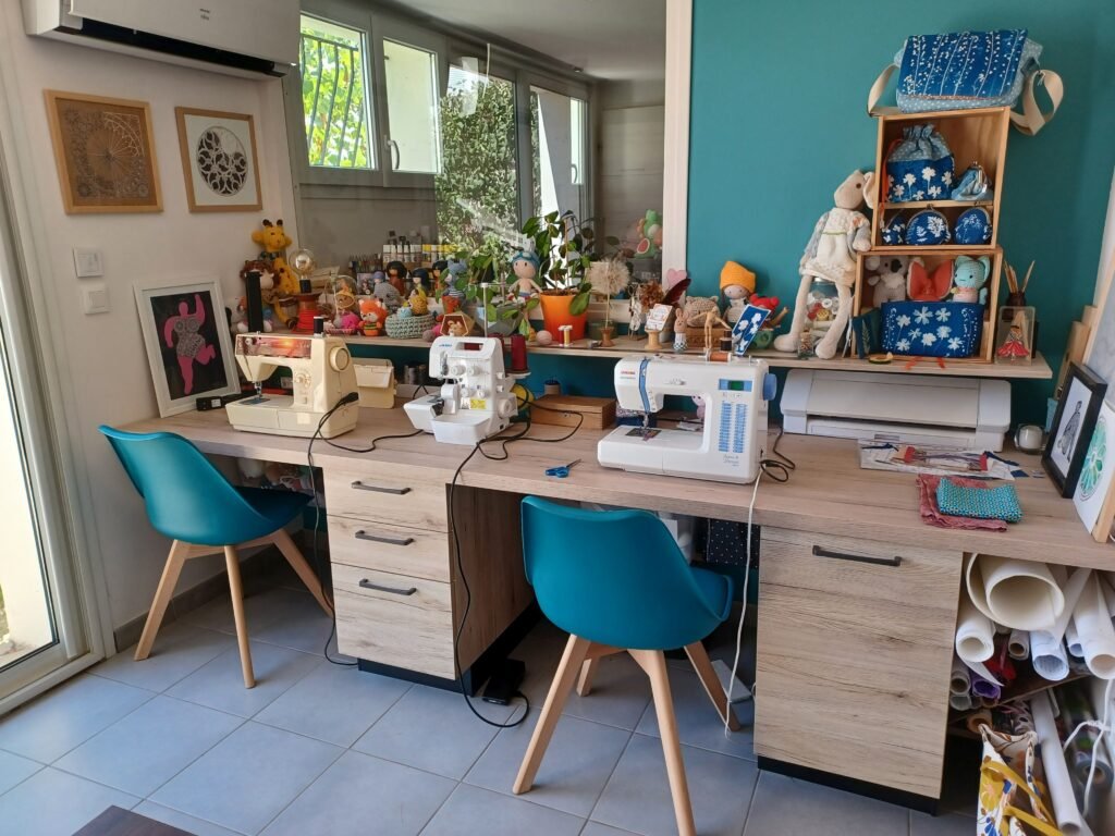 cours de couture et de crochet atelier