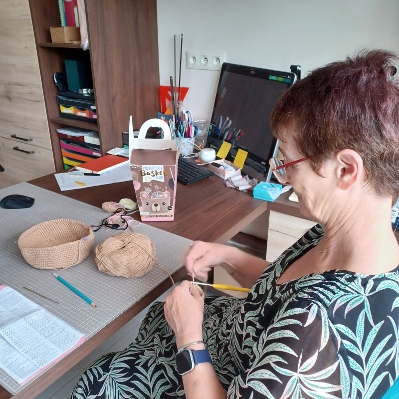 cours de crochet chassieu corbeille en cours